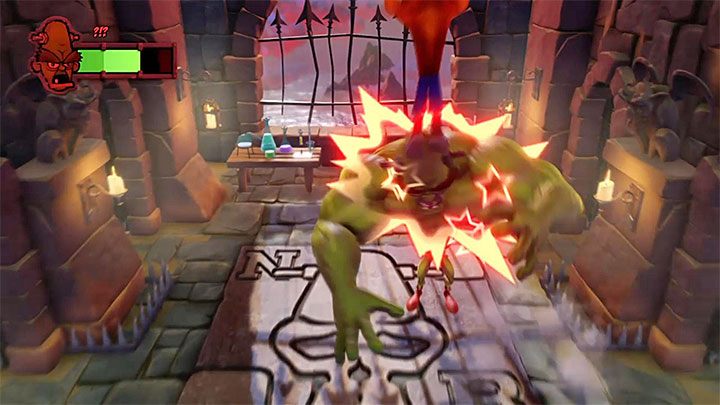 Wskocz zmutowanemu Nitrusowi na głowę - Nitrus Broken | Crash Bandicoot - Trofea - Crash Bandicoot N. Sane Trilogy - poradnik do gry