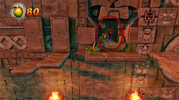 Po dotarciu maksymalnie w prawo zmuszony zostaniesz do rozpoczęcia pierwszej spośród kilku wspinaczek - Sunset Vista | Wumpa Island | Opis przejścia | Crash Bandicoot N. Sane Trilogy - Crash Bandicoot N. Sane Trilogy - poradnik do gry