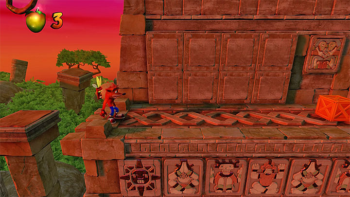 Także i zdobycie drugiego tokena doktora Cortexa nie jest oczywistą sprawą - Sunset Vista | Wumpa Island | Opis przejścia | Crash Bandicoot N. Sane Trilogy - Crash Bandicoot N. Sane Trilogy - poradnik do gry