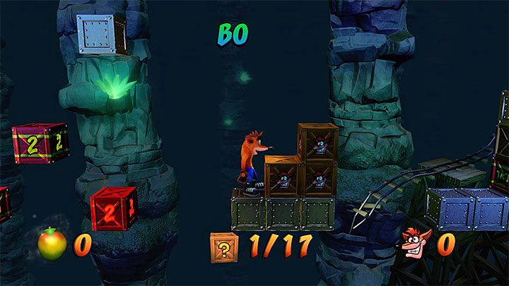 Do sekretnej rundy Nitrusa Brio dotrzesz nieco później - Rolling Stones | Crash Bandicoot - N. Sanity Island - Crash Bandicoot N. Sane Trilogy - poradnik do gry