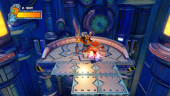 Postaraj się dotrzeć do platformy z Nefariousem zanim powróci on do pełni sił - A Nefarious Trophy | Crash Bandicoot 3 | Trofea - Crash Bandicoot N. Sane Trilogy - poradnik do gry