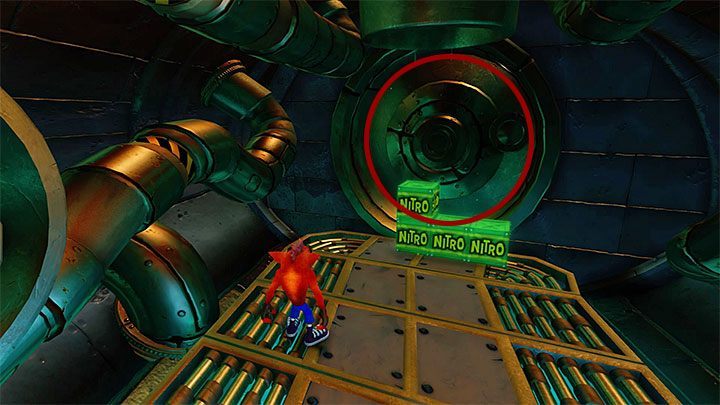 Od momentu dotarcia do nowego punktu kontrolnego musisz także uważać na szczury, które mają nałożone zbroje z dużymi kolcami - The Eel Deal | Ice Warp Room | Opis przejścia | Crash Bandicoot N. Sane Trilogy - Crash Bandicoot N. Sane Trilogy - poradnik do gry