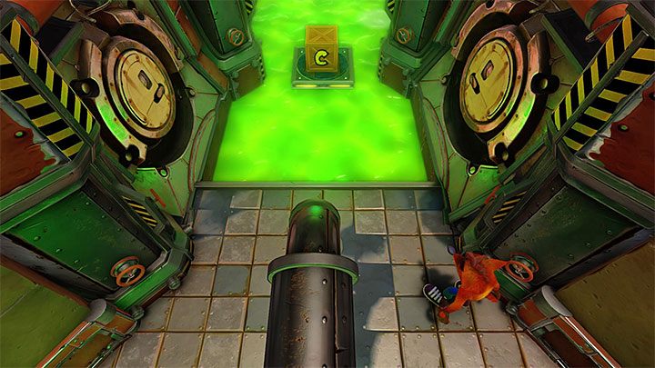 Powinieneś znajdować się w miejscu z powyższego obrazka - Cortex Power | Cortex Island | Opis przyjścia | Crash Bandicoot N. Sane Trilogy - Crash Bandicoot N. Sane Trilogy - poradnik do gry