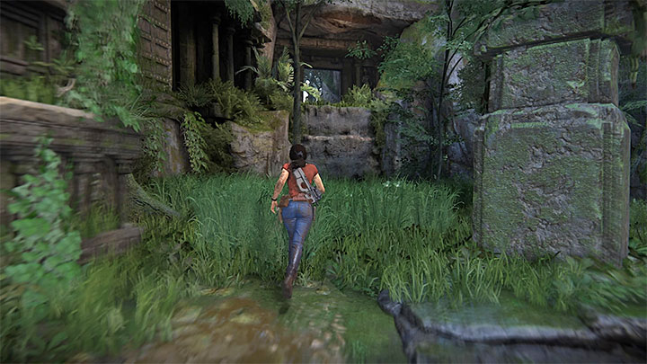 Wyjście z fortu - 4 - Zbadanie fortu Ganesha (trójząb) | Opis przejścia - Uncharted: Zaginione Dziedzictwo - poradnik do gry