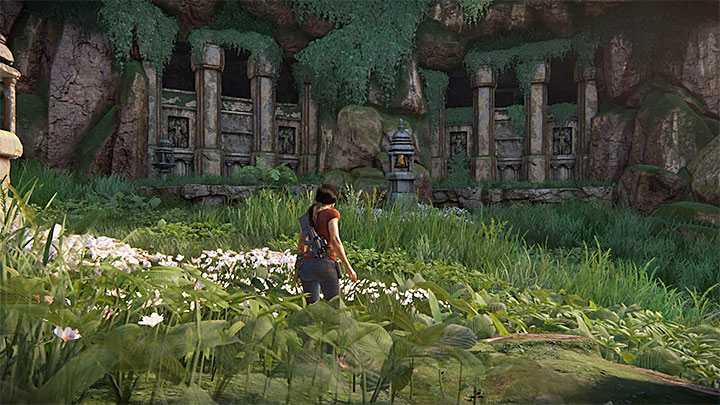 Token ten odajduje się we wschodniej części mapy - 4 - Odnalezienie 11 tokenów i zdobycie Rubinu Królowej | Opis przejścia - Uncharted: Zaginione Dziedzictwo - poradnik do gry