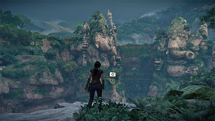 Po znalezieniu się z powrotem w dżungli zalicz krótką wspinaczkę i dotrzyj do rozwidlenia - 5 - Wielka bitwa - Spotkanie z Asavem | Opis przejścia - Uncharted: Zaginione Dziedzictwo - poradnik do gry