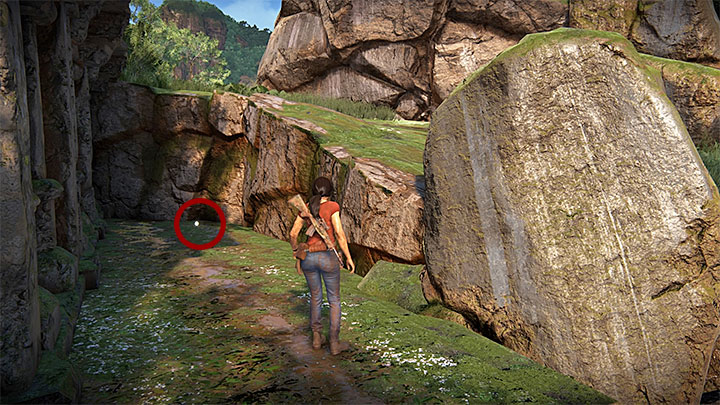 Na poszukiwania tego skarbu wyrusz na wschód od centralnych ruin gdzie znajduje się również wieża z punktami widokowymi - 4 - Ghaty Zachodnie - Skarby | Sekrety Uncharted Zaginione Dziedzictwo - Uncharted: Zaginione Dziedzictwo - poradnik do gry