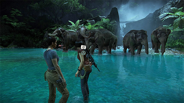 Miejsce do zrobienia tego zdjęcia jest bardzo łatwe do zlokalizowania - 6 - Sekrety Strażnik bramy (The Gatekeeper) | Uncharted Zaginione Dziedzictwo - Uncharted: Zaginione Dziedzictwo - poradnik do gry