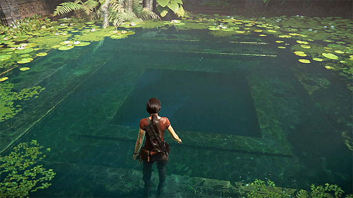 Miejsce gdzie musisz zanurkować - 7 - Przeprawa przez początkową część Belur - Zaginione dziedzictwo - Uncharted: Zaginione Dziedzictwo - poradnik do gry