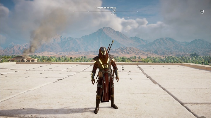 Zbroja w dzień z przodu - Zbroja Isu - Jak zdobyć zbroję Isu? | Assassins Creed Origins - Assassins Creed Origins - poradnik do gry