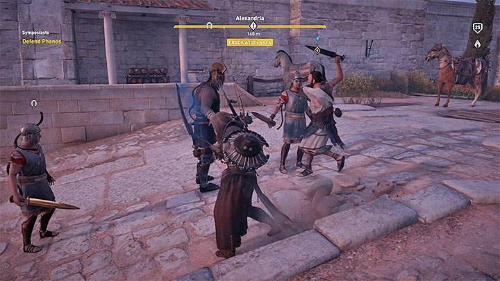 Ponownie udaj się na spotkanie z Phanosem w amfiteatrze Aleksandrii - Aleksandria Zadania poboczne, mapa questów | Solucja Assassins Creed Origins - Assassins Creed Origins - poradnik do gry
