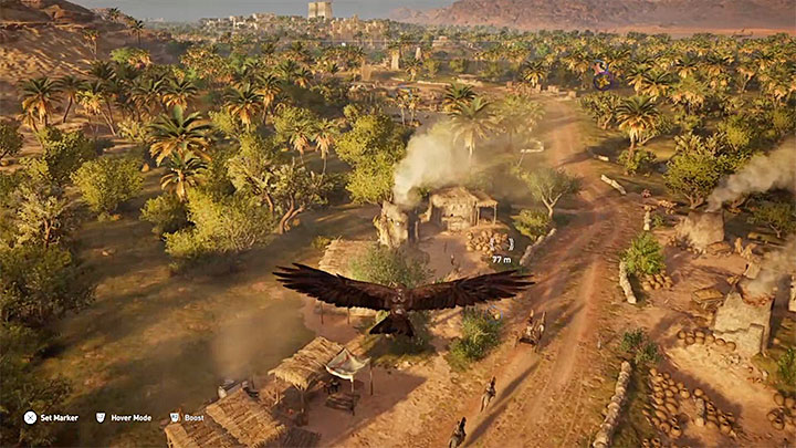 Przenieś się do miasta Kerke w prowincji Atef-Pehu Nome (jest to jej południowa część) - Papirusy w Faiyum Oasis | Assassins Creed Origins - Assassins Creed Origins - poradnik do gry