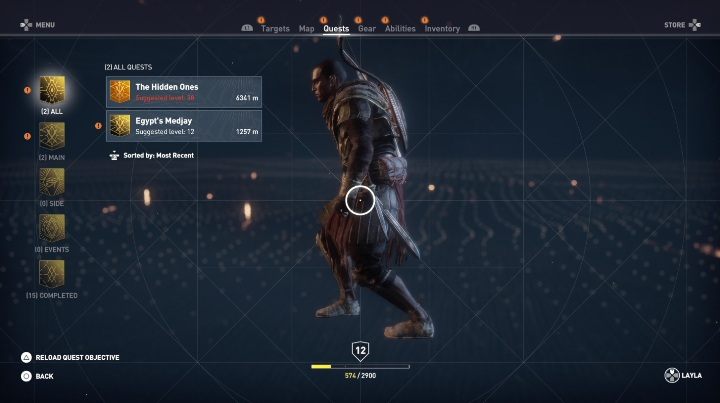 Ten quest jest dostępny od samego początku rozgrywki, jednak nie warto się na niego porywać jeśli ma się postać z niskim levelem - Czy można rozpocząć DLC The Hidden Ones nową postacią? - Assassins Creed Origins - poradnik do gry