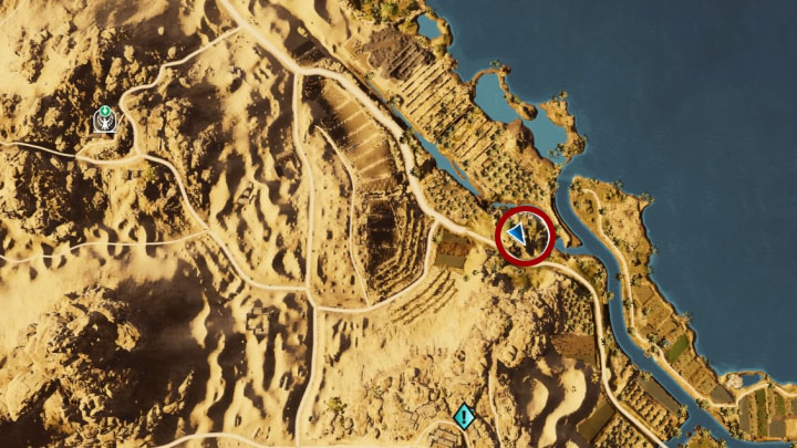 Pozostań w prowincji Faiyum i dotrzyj do punktu widokowego w jej zachodniej części - Papirusy w Faiyum | Assassins Creed Origins - Assassins Creed Origins - poradnik do gry