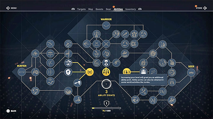 Oto zestawienie najlepszych naszym zdaniem startowych zdolności - Jakie zdolności wybrać na początku gry? | FAQ | Assassins Creed Origins - Assassins Creed Origins - poradnik do gry