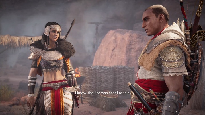 Z opresji ratuje nas Aya - Nie mury tworzą więzienie | Zadania główne | Solucja - Assassins Creed Origins - poradnik do gry
