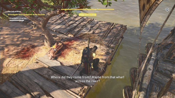 Misję tę rozpoczynasz od śledztwa w Auction - Pani Miłosierdzia | Zadania główne, solucja Curse of the Pharaohs - Assassins Creed Origins - poradnik do gry