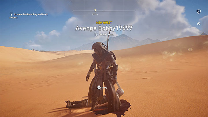 Druga grupa to zadania dotyczące pomszczenia śmierci innego gracza - Jak szybko zdobywać doświadczenie? | FAQ | Assassins Creed Origins - Assassins Creed Origins - poradnik do gry