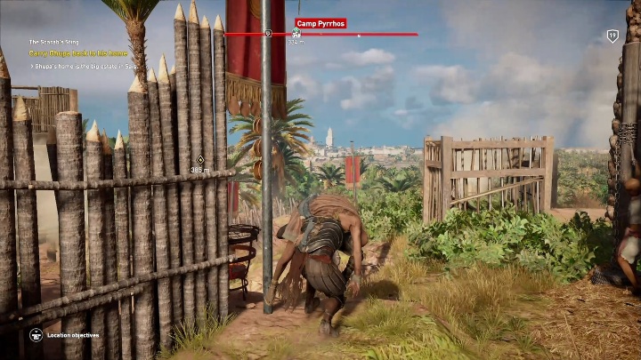 Gdy poznasz już swojego nowego przeciwnika będziesz musiał znaleźć i uratować Ghupa - Zadanie Ukąszenie Skarabeusza | Zadania główne | Solucja AC Origins - Assassins Creed Origins - poradnik do gry