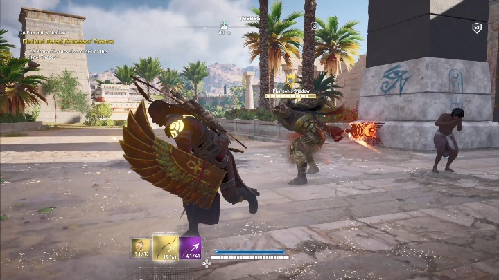 Przechodząc misję główną o nazwie Król królów dostaniesz do zrobienia 3 questy - Widmo Faraona, solucja AC Origins The Curse of the Pharaohs - Assassins Creed Origins - poradnik do gry