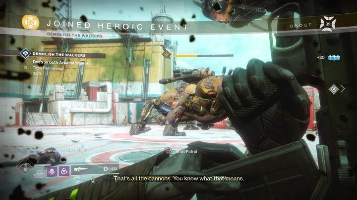Wykonanie celów wydarzenia heroicznego i jego aktywacja jest zawsze odpowiednio zakomunikowana - Destiny 2: Heroiczne wydarzenia publiczne - Destiny 2 - poradnik do gry