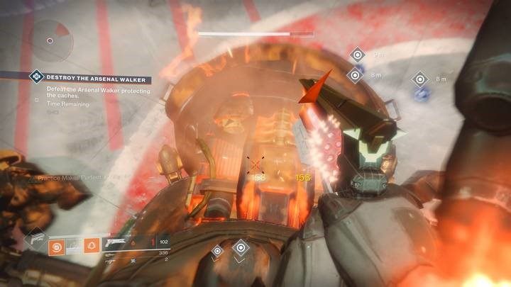 Atakując wysunięty rdzeń łazika zadasz mu najwięcej obrażeń - Destiny 2: Heroiczne wydarzenia publiczne - Destiny 2 - poradnik do gry