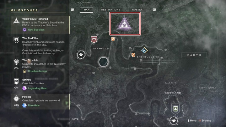 Misja podklasy - widoczna także na liście Kamieni milowych - Destiny 2: Nowe podklasy - jak odblokować? - Destiny 2 - poradnik do gry