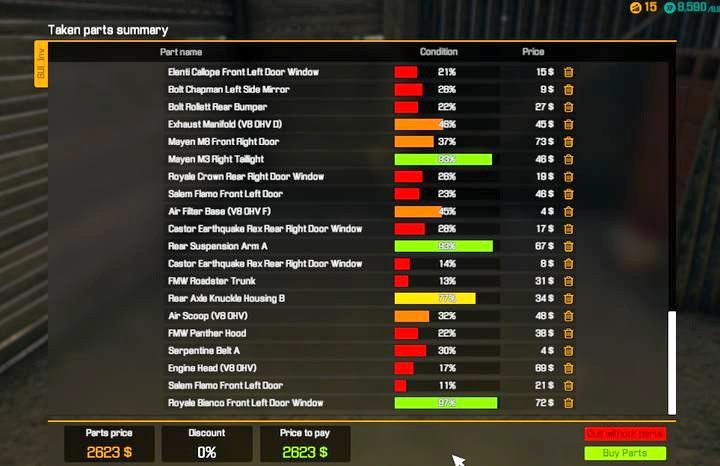 Tor testowy również pozwala na znaczną analizę uszkodzeń naprawianego pojazdu. - Zadanie 4 - Mayan M6 | Zlecenia fabularne w Car Mechanic Simulator 2018 - Car Mechanic Simulator 2018 - poradnik do gry
