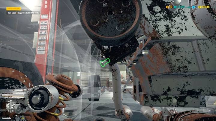 Pompa wspomagania przy misce olejowej. - Zlecenie 19 - Olsen Grand Club | Zlecenia w Car Mechanic Simulator 2018 - Car Mechanic Simulator 2018 - poradnik do gry
