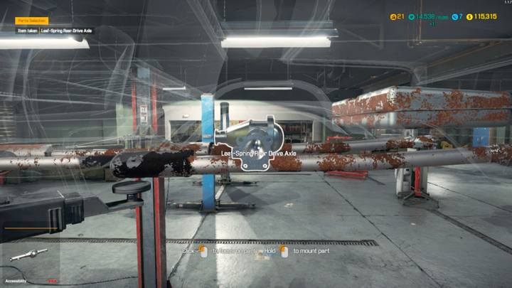Tylne zawieszenie musi zostać w pełni odnowione. - Zlecenie 21 - Luxor Bowen | Opis zlecenia Car Mechanic Simulator 2018 - Car Mechanic Simulator 2018 - poradnik do gry