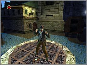 2 - The Courtyard PRAGUE - Indiana Jones and the Emperors Tomb - poradnik do gry