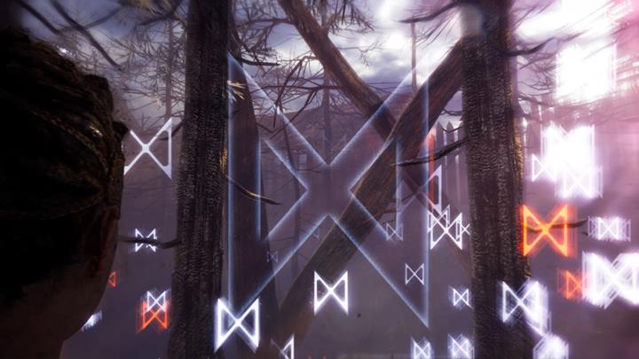 Skrzyżowane drzewa to kolejna runa. - Hellblade Senuas Sacrifice: Trzecie płomienne wrota, Siedziba Surta - Hellblade: Senuas Sacrifice - poradnik do gry