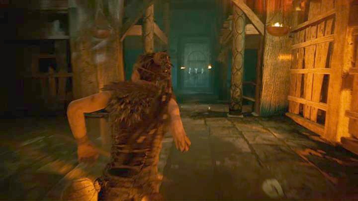 Gdy zdobędziesz wszystkie runy, szybko biegnij do drzwi. - Hellblade Senuas Sacrifice: Drugi fragment - Historia plagi, Wykuwanie Gramra - Hellblade: Senuas Sacrifice - poradnik do gry