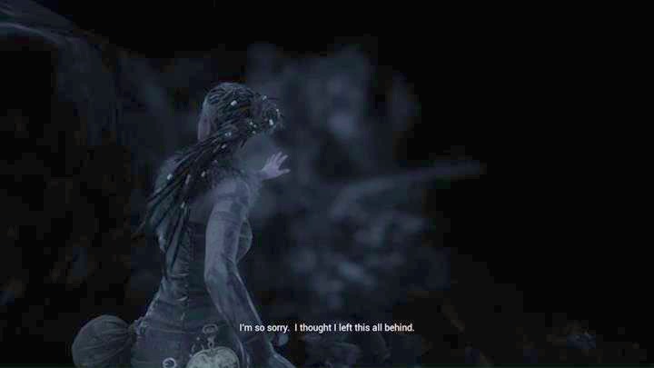 Idź rzeką do góry. - Hellblade Senuas Sacrifice: Czwarty fragment - Opowieść o Odynie, Wykuwanie Gramra - Hellblade: Senuas Sacrifice - poradnik do gry