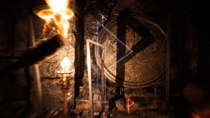 Trzecia runa. - Hellblade Senuas Sacrifice: Wtargnięcie do siedziby Fenrira, Kraina umarłych - Hellblade: Senuas Sacrifice - poradnik do gry