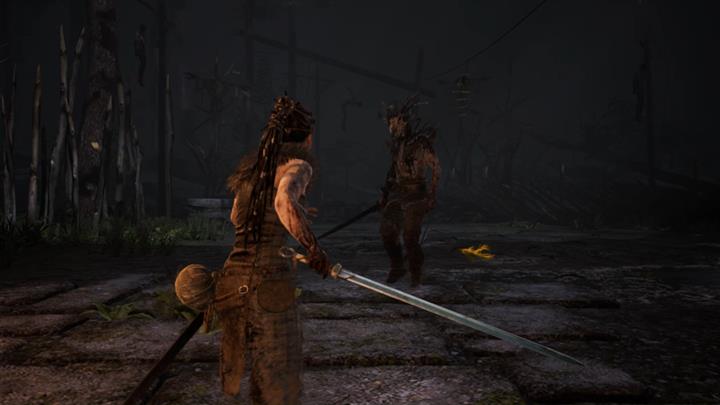 Czeka cię potyczka ze słabymi wrogami. - Hellblade Senuas Sacrifice: Pierwsze wrota, Legowisko Valravna - Hellblade: Senuas Sacrifice - poradnik do gry