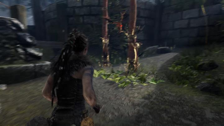 Przejdź przez bramę i idź w kierunku lasu. - Hellblade Senuas Sacrifice: Iluzje Valravna i drugie wrota - Hellblade: Senuas Sacrifice - poradnik do gry