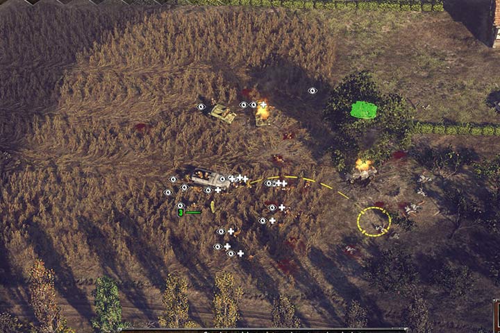 Kiedy spotkasz grupę piechoty wroga, zrób dobry użytek z granatów. - Misja 4 - Operacja Market Garden | Alianci | Kampania | Sudden Strike 4 - Sudden Strike 4 - poradnik do gry