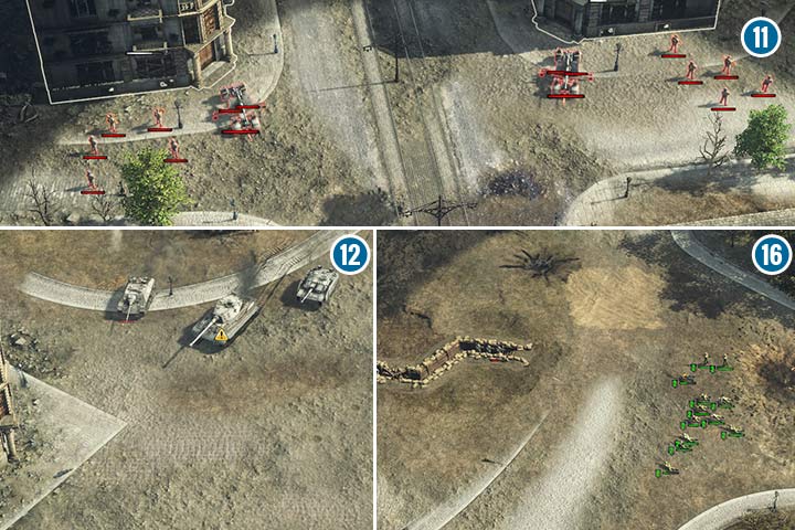 Zanim twoje wojska przekroczą rzekę, wyślij najpierw swoich strzelców do rozbrojenia min przed mostem - Misja 7 - Bitwa o Berlin | ZSRR | Kampania | Sudden Strike 4 - Sudden Strike 4 - poradnik do gry