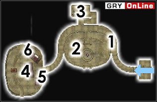 Najpierw pokonasz szkielet w [1], potem Dremorę, Księcia Dremor lub Daedrotha w [2] - Pozostałe miejsca | ŚWIAT - Dagon Fel | The Elder Scrolls III: Morrowind - The Elder Scrolls III: Morrowind - poradnik do gry