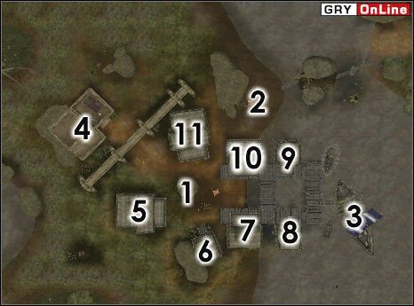 Po miasteczku chodzą Nadene Rotheran, Srażnik Hlaalu, Caryarel i Anglalos, najczęściej można spotkać ich w miejscach [1] i [2] - Gnaar Mok | ŚWIAT - Gnaar Mok | The Elder Scrolls III: Morrowind - The Elder Scrolls III: Morrowind - poradnik do gry