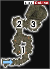 Nie ma tu prawie nic ciekawego, oprócz Wojowników Kwama w [1] i [2] (w drugim miejscu jest ich dwóch), szwendających się tu i ówdzie Robotników Kwama oraz oczywiście Królowej Kwama, która jest w [3] - Pozostałe miejsca | ŚWIAT - Hla Oad | The Elder Scrolls III: Morrowind - The Elder Scrolls III: Morrowind - poradnik do gry