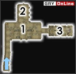 W [1] i [3] znajdują się Młokos, Postrach Klanów, Atronach, Dremora, Żarłacz, Złota Święta, Skrzydlaty Mrok lub Daedroth - zależnie od poziomu - Pozostałe miejsca | ŚWIAT - Khuul | The Elder Scrolls III: Morrowind - The Elder Scrolls III: Morrowind - poradnik do gry