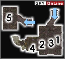 W [1] pokonasz rzucającego zaklęcia Durzola gro-Dumulga, a w [2] odzianą w orkową zbroję i uzbrojoną w miecz Yazgash gra-Boga - Pozostałe miejsca | ŚWIAT - Klasztor Holamayan | TES III: Morrowind - The Elder Scrolls III: Morrowind - poradnik do gry