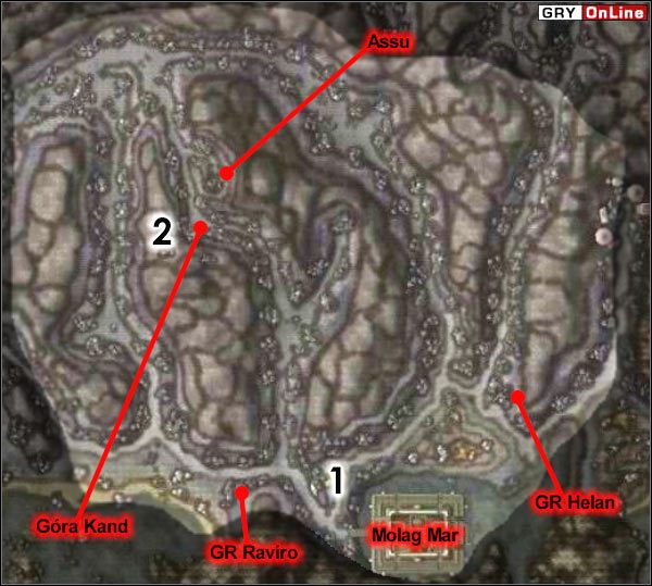 [1] - Dilami Androm - Mapa Główna | ŚWIAT - Molag Mar | The Elder Scrolls III: Morrowind - The Elder Scrolls III: Morrowind - poradnik do gry