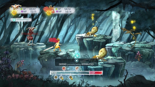 Latając po lokacji możesz trafić na nowych przeciwników w powietrzu - Rozdział 3 - Into the West | Opis przejścia | Child of Light - Child of Light - poradnik do gry