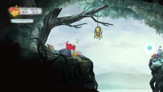 Dostaniesz z niej dwa Rough Sapphire - Rozdział 3 | Sekrety i znajdźki | Child of Light - Child of Light - poradnik do gry