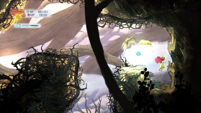 W tej skrzyni znajduje się Healing Tonic - Rozdział 3 | Sekrety i znajdźki | Child of Light - Child of Light - poradnik do gry