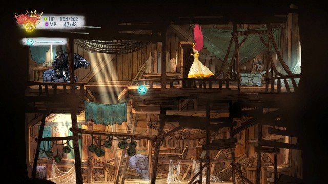 W prawej skrzyni jest Unstoppable Elixir, a w lewej Rough Amethyst - Rozdział 9 | Sekrety i znajdźki | Child of Light - Child of Light - poradnik do gry