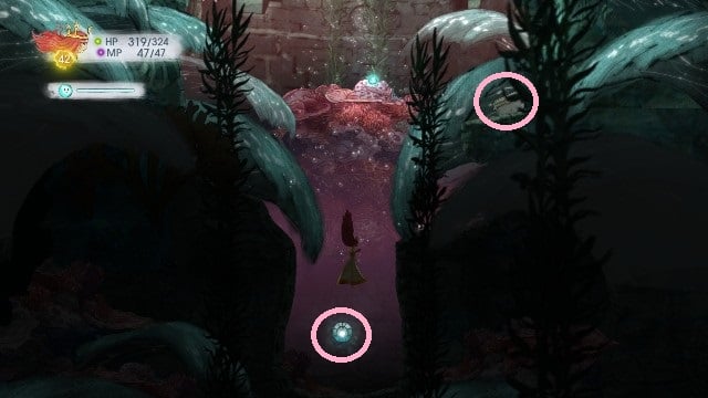 Z kamienia wypada Revive, a w skrzyni znajdziesz Magic Defense Elixir - Rozdział 10 | Sekrety i znajdźki | Child of Light - Child of Light - poradnik do gry